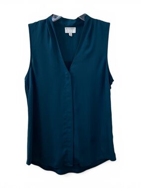 Witchery Sleeveless Button Front Blouse Top Women's Size XS